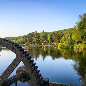Belper, town in Derbyshire in Heart of England